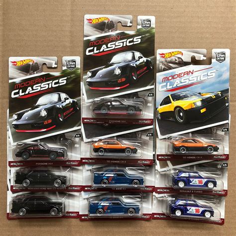 Hot Wheels Modern Classic Car Culture Case 10pcs Shopee Malaysia