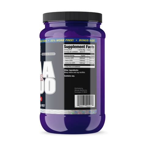 BCAA 12,000 Amino Acid Powder - Ultimate Nutrition