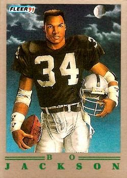 1991 Fleer Pro Visions 6 Bo Jackson The Trading Card Database