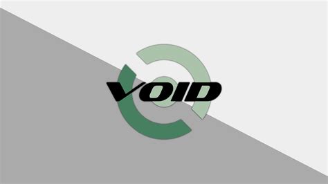 Wallpaper Void Linux Operating System Minimalism X