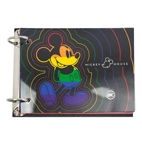 Caderno Mini Argolado Mickey Dac Und Cole Es Disney Mickey Fich Rio