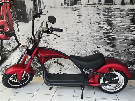 Elektroroller E Scooter Harley Chopper 45km H Mit Fahrzeugausweis