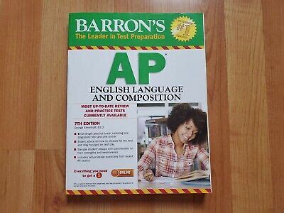 Barron S Ap English Language And Composition Th Edition Ebay