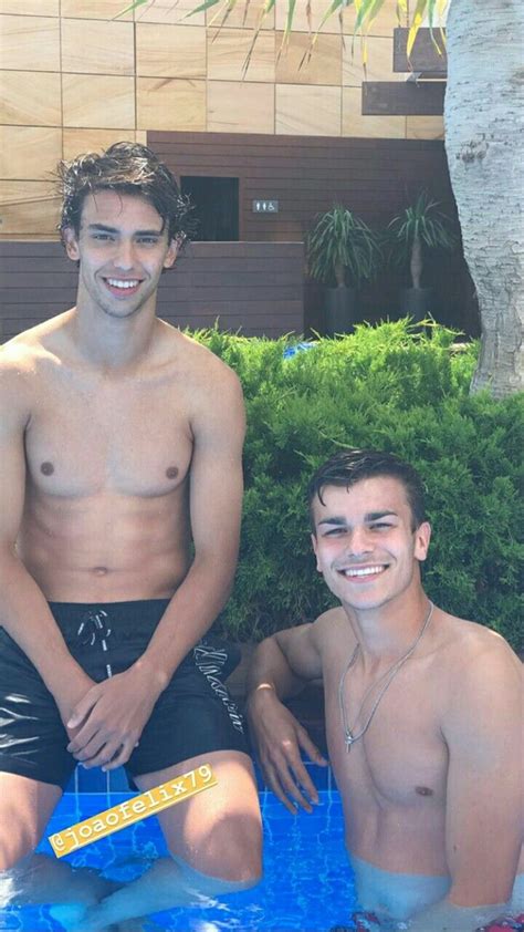 Joao Felix With His Friend Soccer Guys Soccer Boyfriend Cute