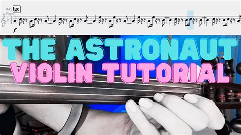 The Astronaut 🎻 Violin Tutorial 🎻 Jin Youtube