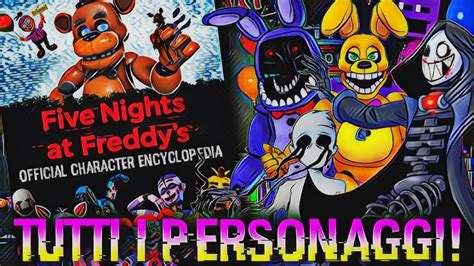 IL LIBRO DI FNAF CON I SEGRETI SU TUTTI I 150 ANIMATRONICS Analisi