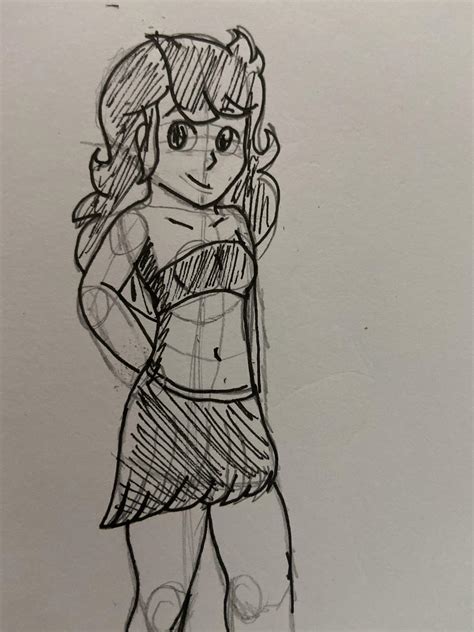 Here Drawing Of Jaiden As Hula Girl F Jaidenanimations