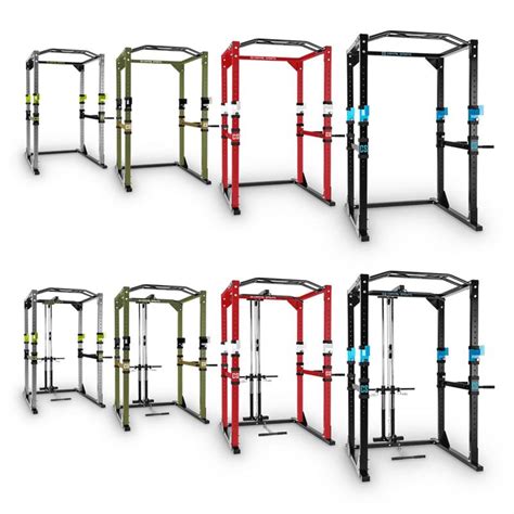 Capital Sports Tremendour Power Rack Homegym Staal Groen Zonder Lat