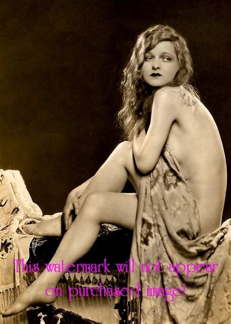 Old Vintage Antique EXOTIC SEMI NUDE Photo Reprint Etsy