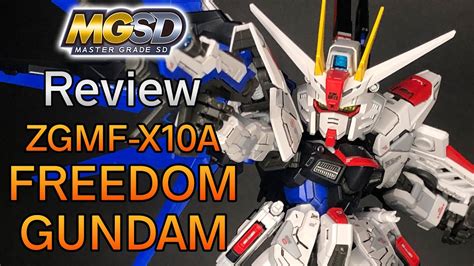 เปดกลอง รวว Review MGSD Freedom Gundam YouTube