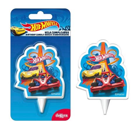 Świeczki na Tort Hot Wheels Niska cena na Allegro pl