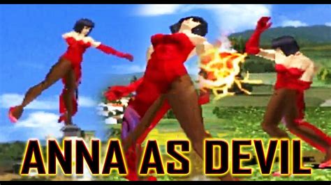 Tas Anna With Devils Moves Gameplay Tekken 2 Arcade Version