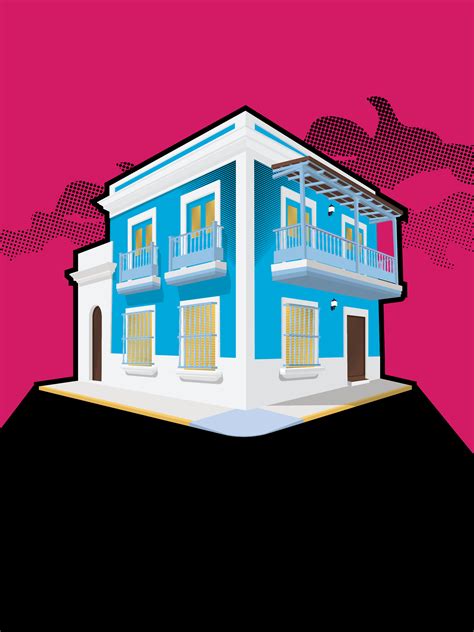 Old San Juan House – Poster – Fabrica Unified