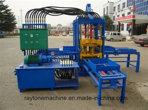 Qtf3 20 Automatic Hydraulic Paving Paver Interlocking Concrete Block