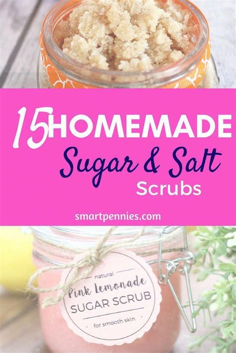 15 Diy Homemade Sugar Or Salt Scrubs You Can Make A Home With Simple