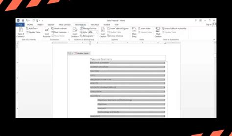 Como Criar E Formatar Um índice Do Microsoft Word Twcb Pt