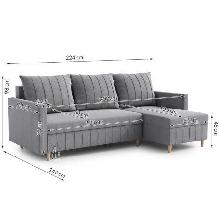 Sofa Do Salonu Leo X Cm Z Funkcj Spania Automat Dl Wysokie Nogi