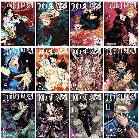 Mangá Jujutsu Kaisen Novo Lacrado Shopee Brasil