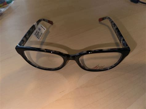 Love Ellen Degeneres Glasses Size 53 18 140 Whitney Gray Tortoise Eye Frame For Sale Online