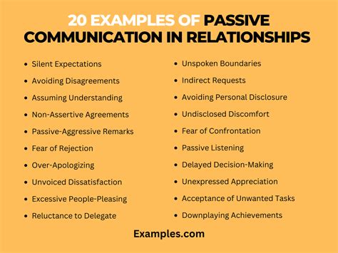 Passive Communication In Relationships 19 Examples How To Spot