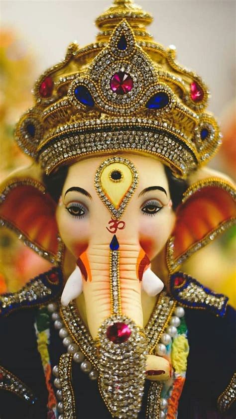 Ganpati Bappa Full Hd Iphone Wallpapers Wallpaper Cave