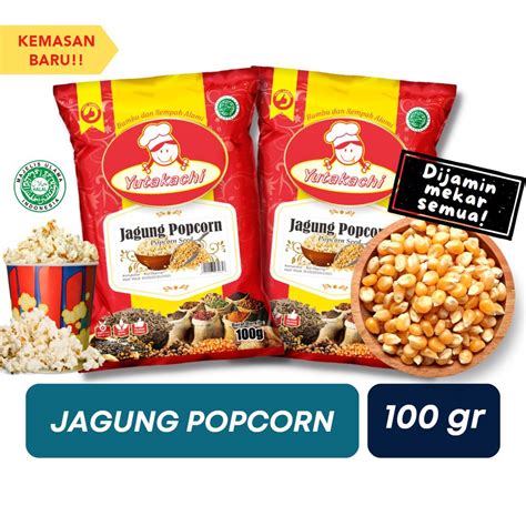 Jual Jagung Popcorn Gram Mentah Pop Corn Mentah Yutakachi