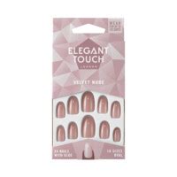 Faux Ongles Velvet Nude ELEGANT TOUCH la boite de capsules à Prix Carrefour