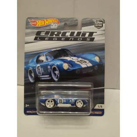Shelby Cobra Daytona Coupe Circuit Legends Hot Wheels Premium