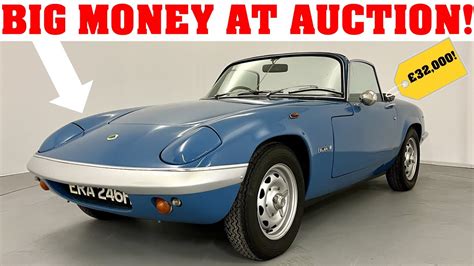 Immaculate Lotus Elan Sells For Big Money Wb Sons March Classic