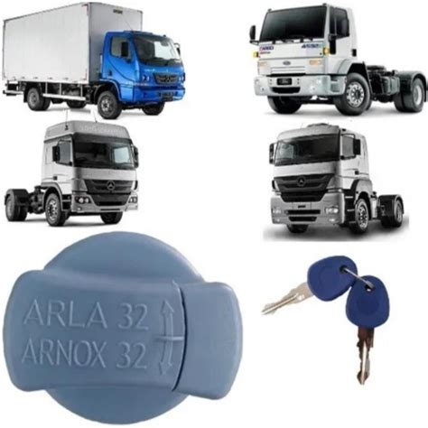 Tampa Do Tanque Arla Chave Mb Accelo Actros Atego Axor No Shoptime