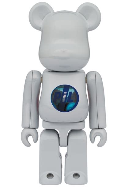 Medicom Toy Be Rbrick Pil Chrome Ver 100％ And 400％