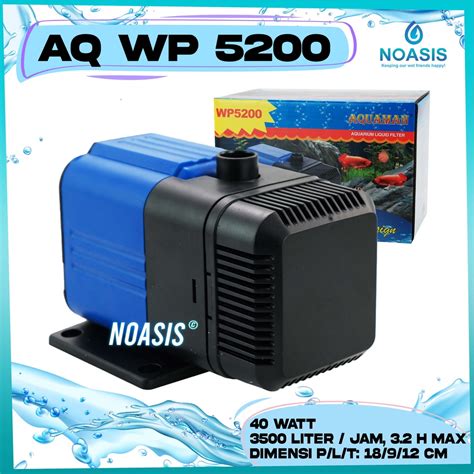 Jual Pompa Air Celup Aquarium Aquaman Wp Kolam Hidroponik Wp