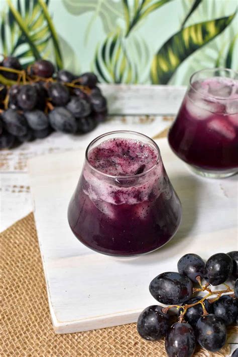 Grape Juice Recipe (how to make the healthiest way)