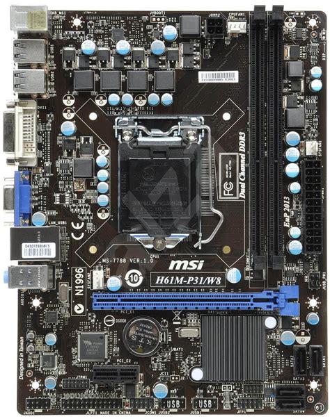 MSI H61M-P31/W8 - Motherboard | Alza.at