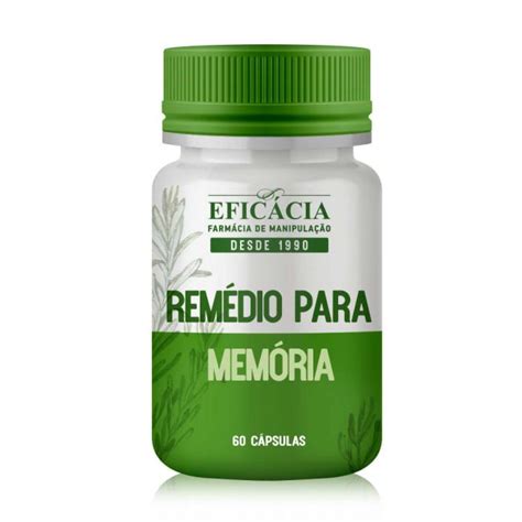 Qual O Melhor Remédio Para Memória - Ativador da memória - 60 cápsulas