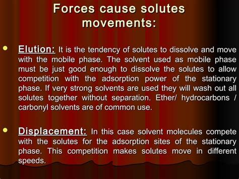 Adsorption chromatography | PPT