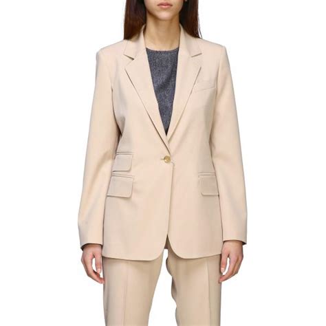 Max Mara Outlet Women S Blazer Suit Max Mara Women Nude Suit Max Mara Giglio EN