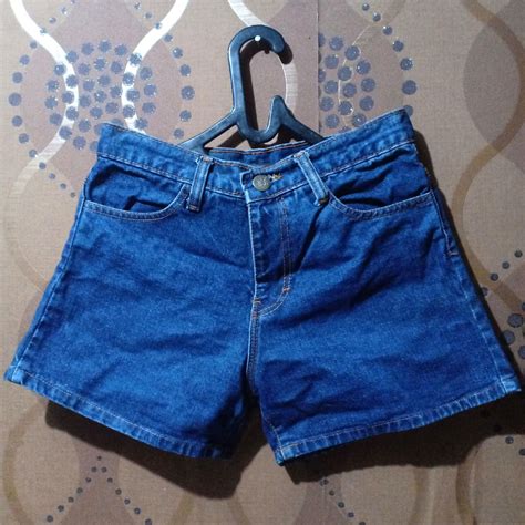 Hot Pants Short Jeans Preloved Pl Thrift Shopee Malaysia