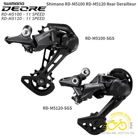 Củ Cùi đề Sau Xe đạp Shimano Deore Rd M5100 Rd M5120 11 Speed Hàng