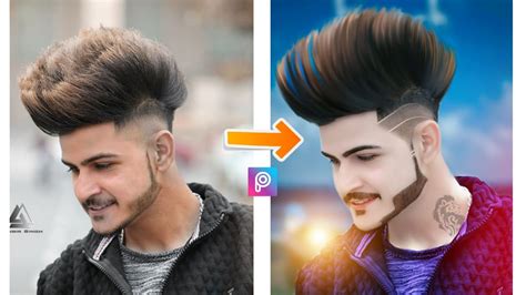 Picsart Hair Style Editing Picsart Hair White Face Photo Editing