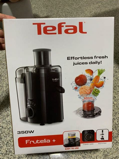 Tefal Frutelia Plus Juicer Juice Extractor ZE3708 TV Home