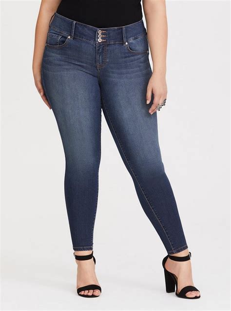 Plus Size Jegging Super Stretch Dark Wash Torrid