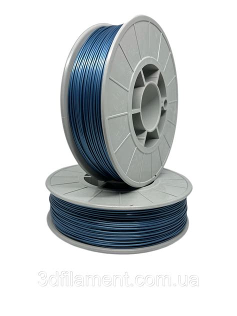 Пластик PLA (ПЛА) Синій металік 1,75mm 0,75кг (ID#1378724094), цена ...