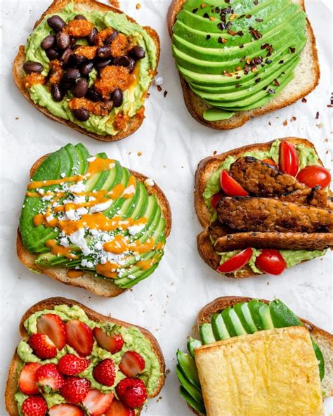 Vegan Avocado Toast Food Sharing Vegan