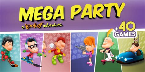 Mega Party A Tootuff Adventure Juegos De Nintendo Switch Juegos