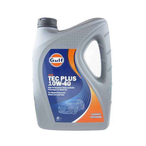 Gulf Tec Plus W L Omdoos St Power Oil