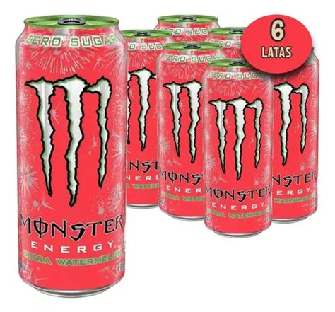 Energ Tico Monster Ultra Watermelon Ml Latas