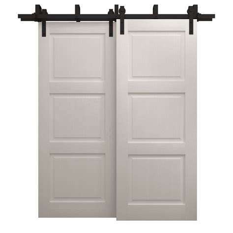 Sliding Closet Barn Bypass Doors 72 X 80 Inches Ego 5010 Painted