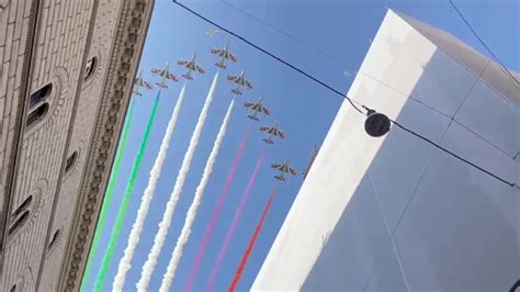 Festa Della Repubblica Lo Spettacolo Delle Frecce Tricolore In Volo