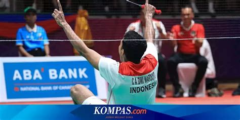 Final Bulu Tangkis SEA Games 2023 Indonesia Vs Malaysia Tim Putri